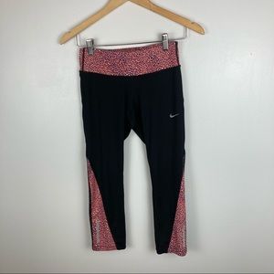 Nike Dri-Fit 2.0 Running Racer Crop Leggings SzXS